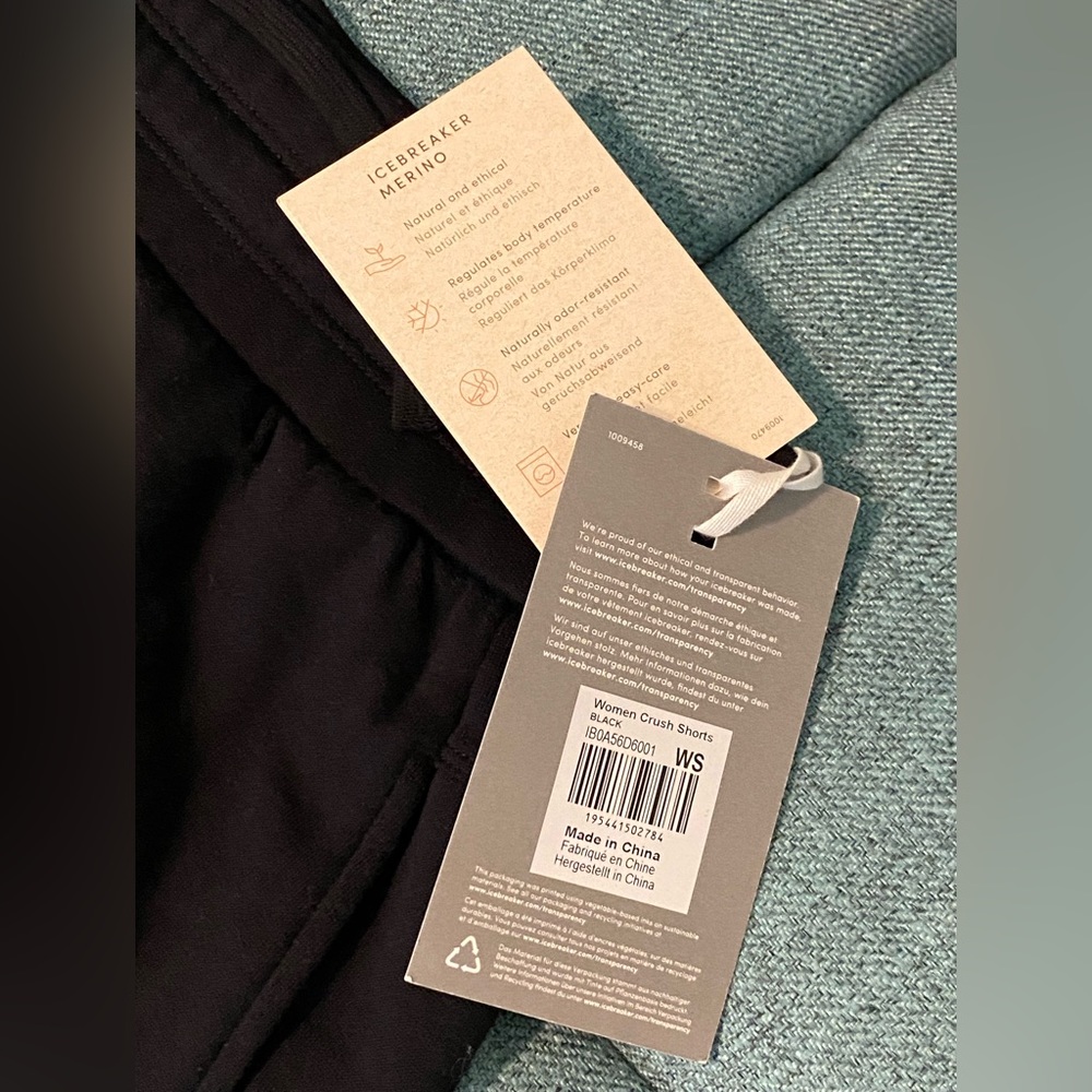 NWT icebreaker Women's Merino Crush 5'' Shorts - Picture 6 of 7
